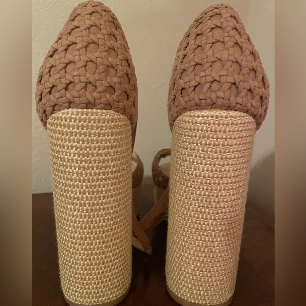 Jessica Simpson Aditi Platform Sandals Natural Color - Picture 5 of 8